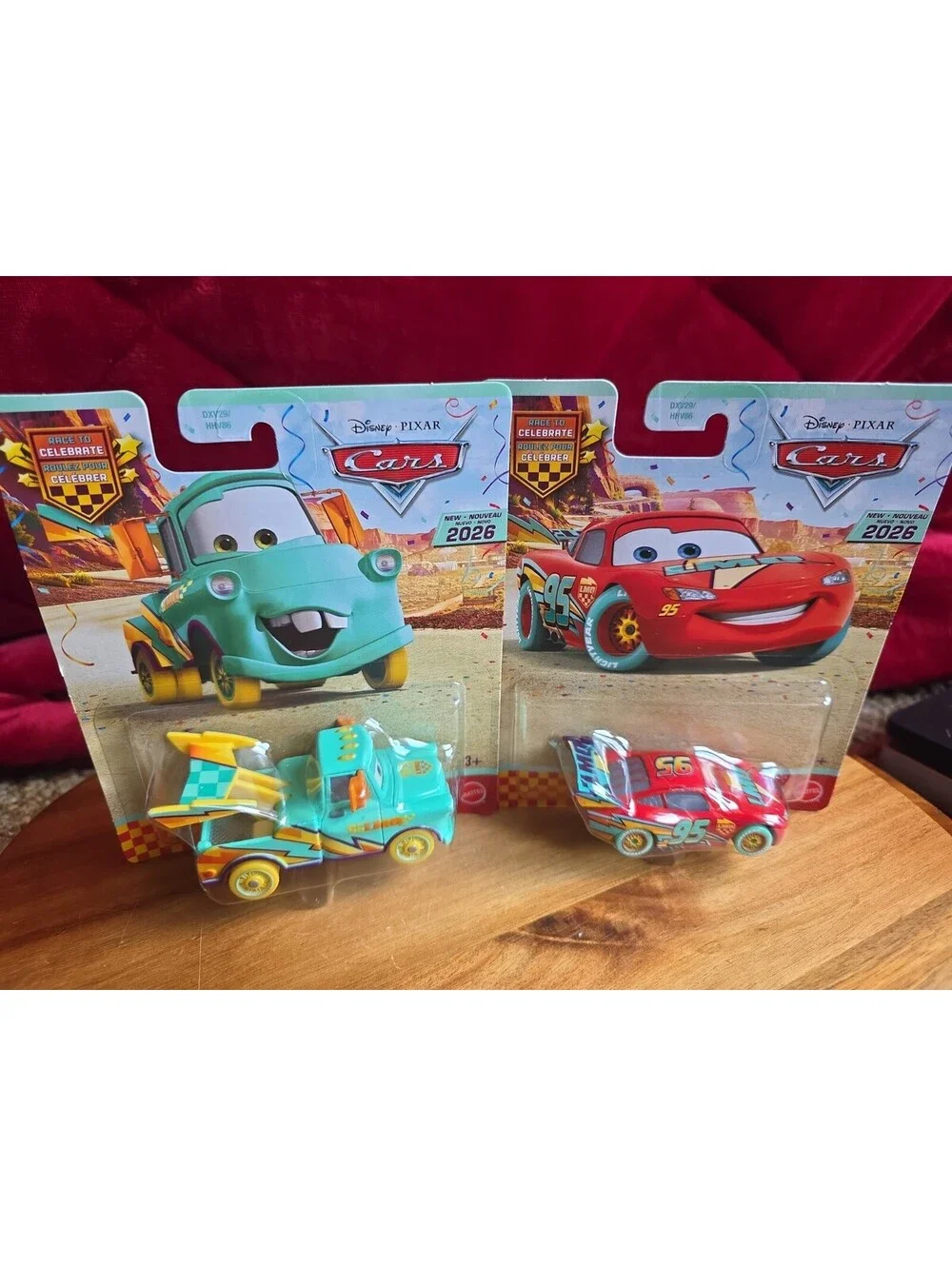 Disney Pixar Cars 'Race to Celebrate' Lightning McQueen and Tow Mater | DXV29 |